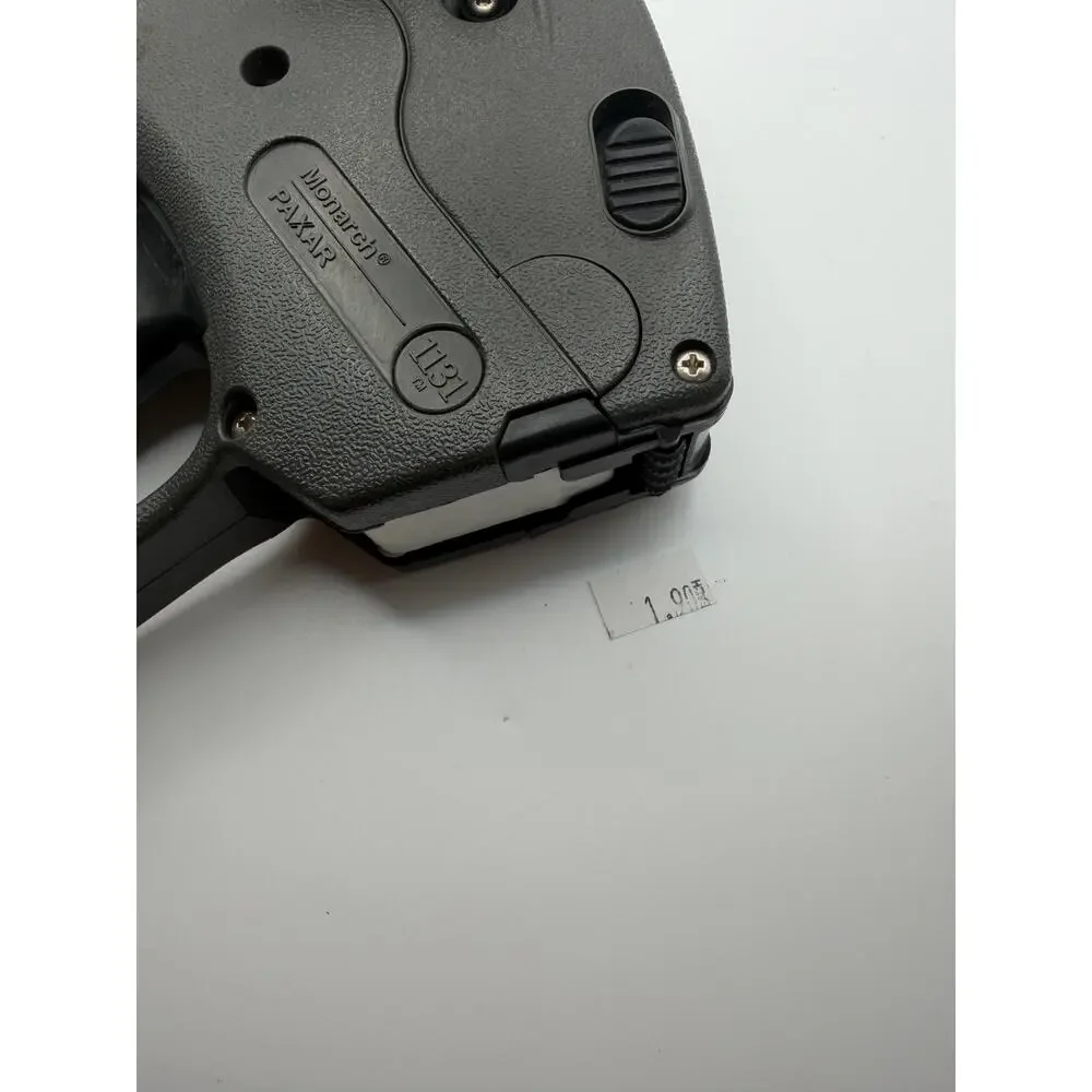Monarch Paxar 1131 Price Gun 1-Line 8-Digit Handheld Labeler w/ Labels Tested